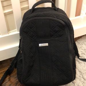 Vera Bradley Ultimate Baby Backpack in Black